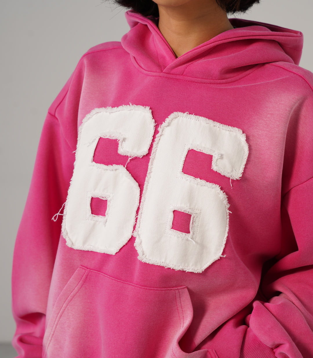 66 HOODIE - BOXY FIT PINK