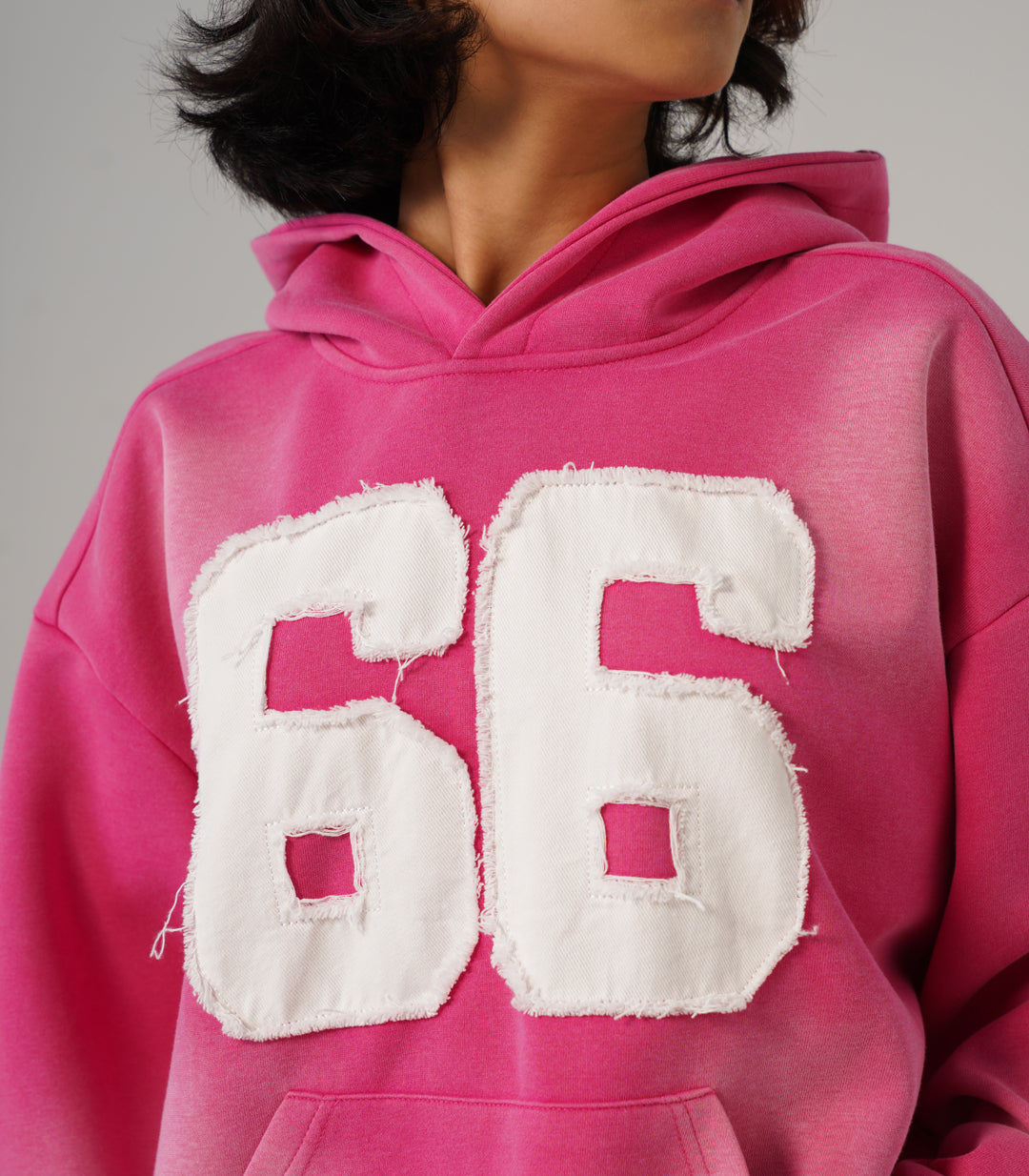 66 HOODIE - BOXY FIT PINK