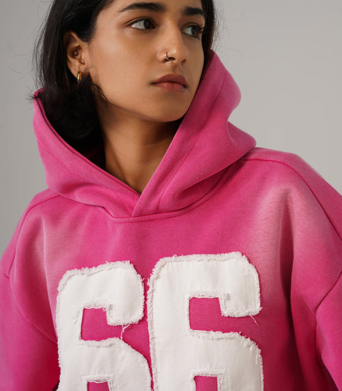 66 HOODIE - BOXY FIT PINK