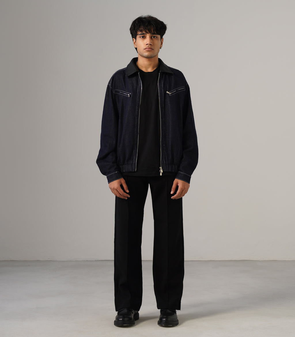 RAW DENIM JACKET