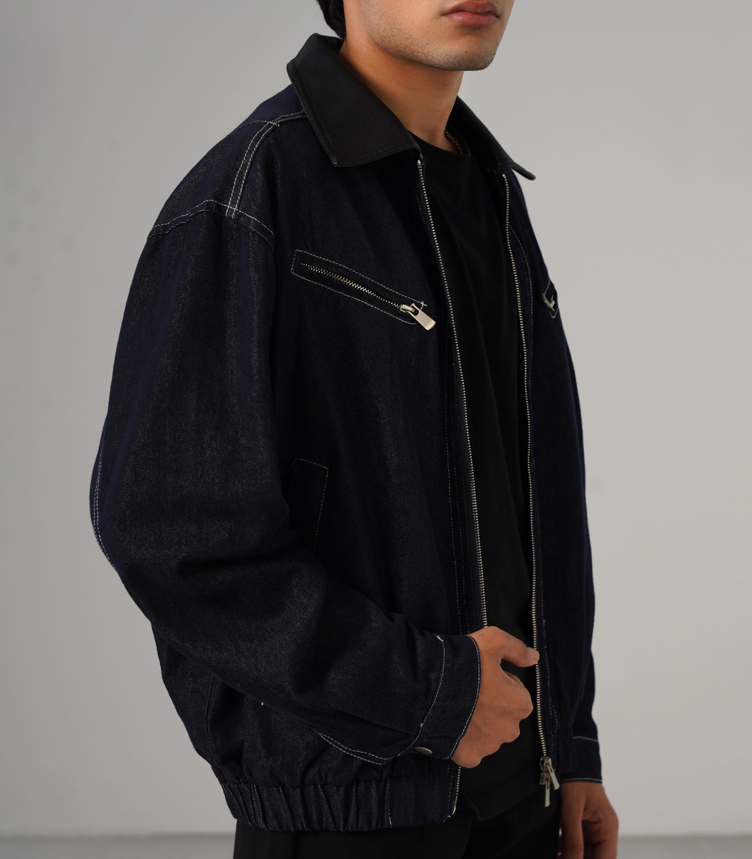 RAW DENIM JACKET