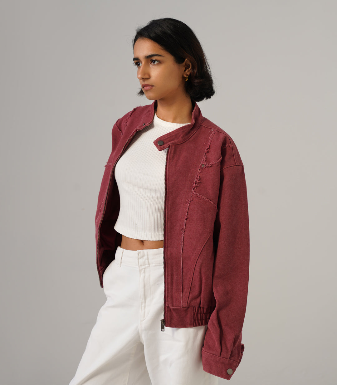 RIBBED JACKET