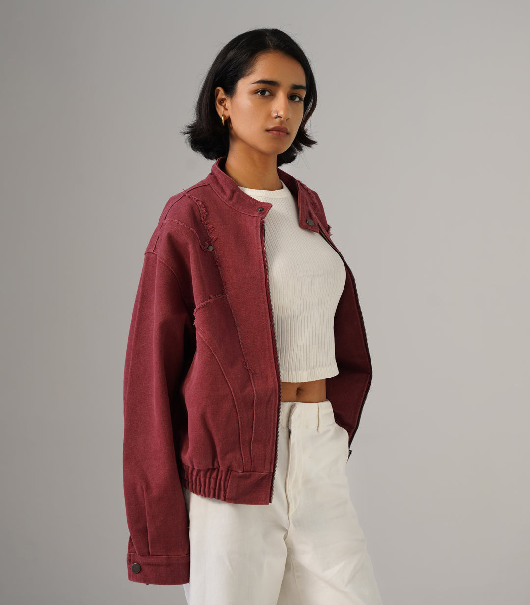 RIBBED JACKET