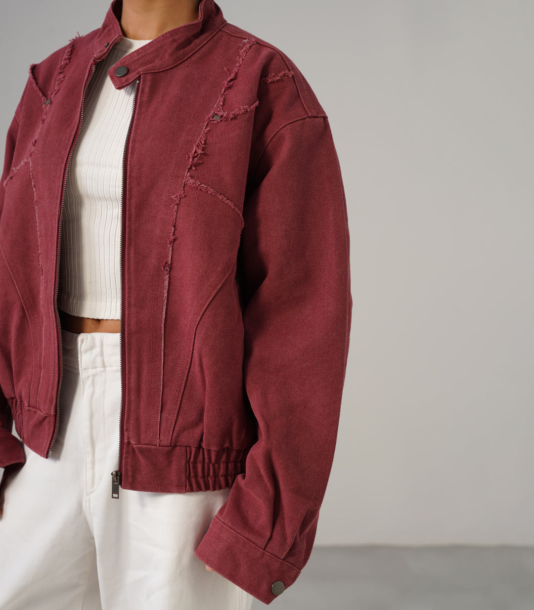 RIBBED JACKET