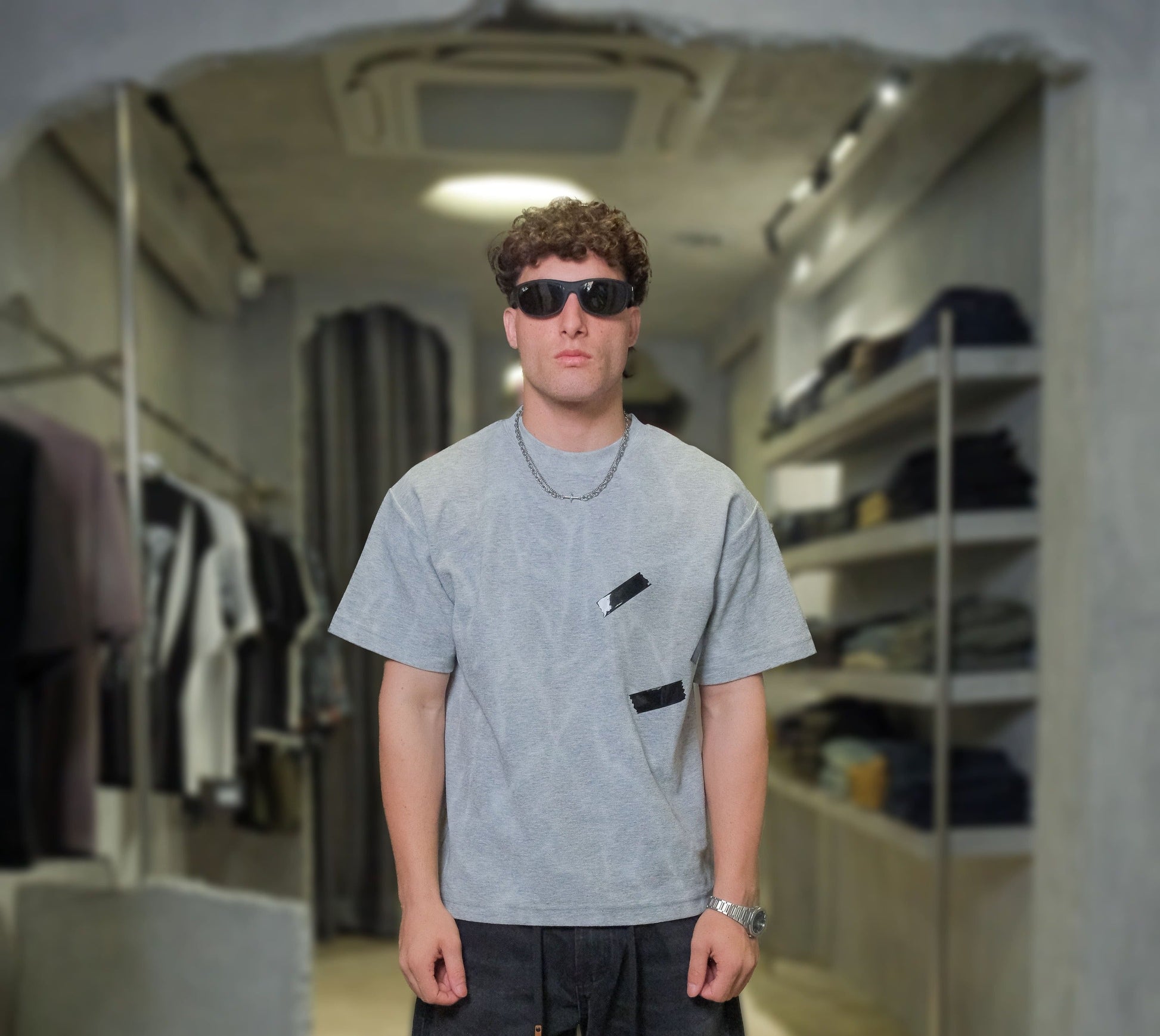 Fragile Fix T-Shirt - Grey