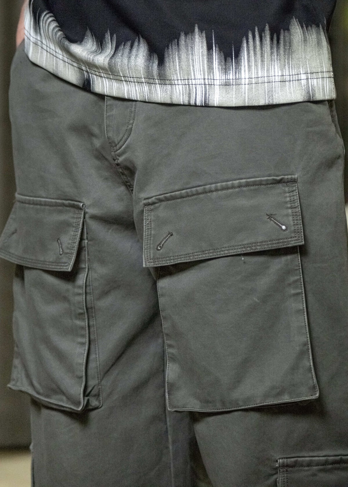 Cargo Pocket Denim Trouser