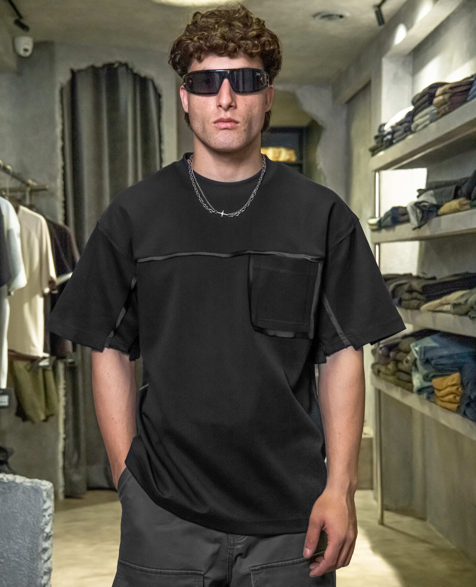 Bordered T-Shirt