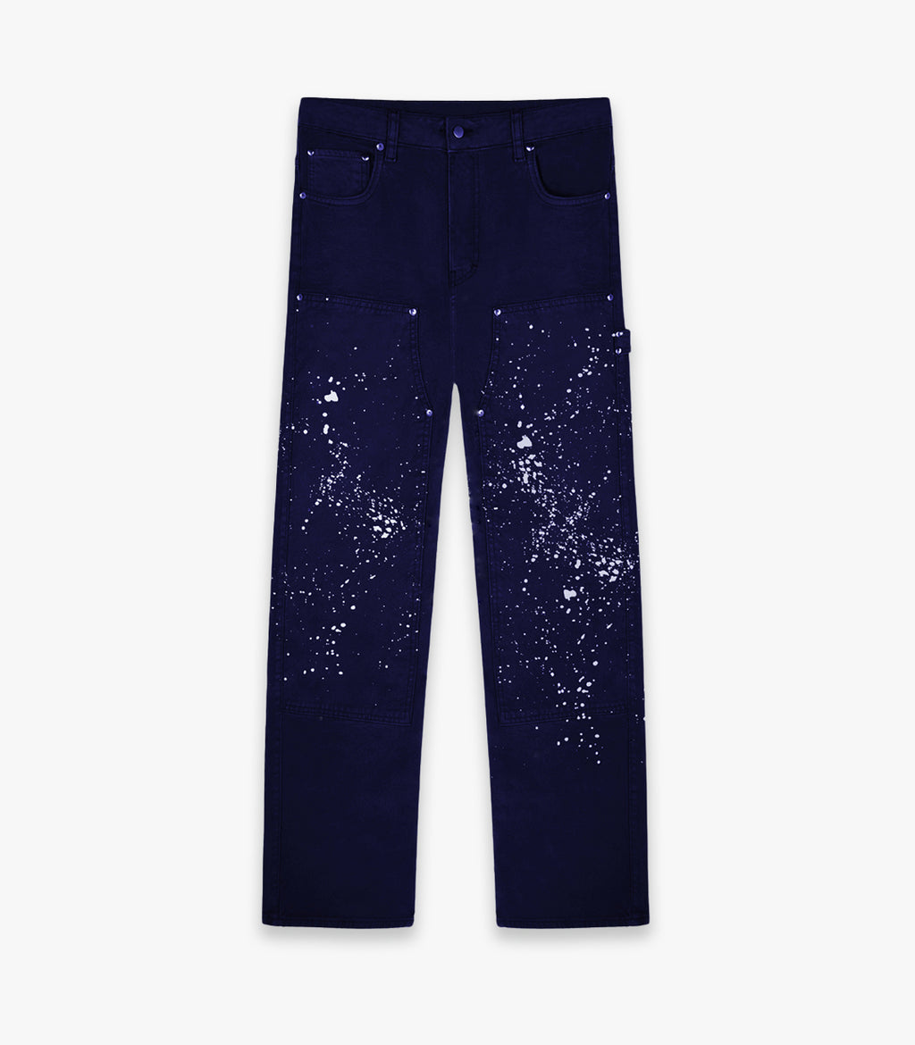 Paint Splatter Carpenter Pants