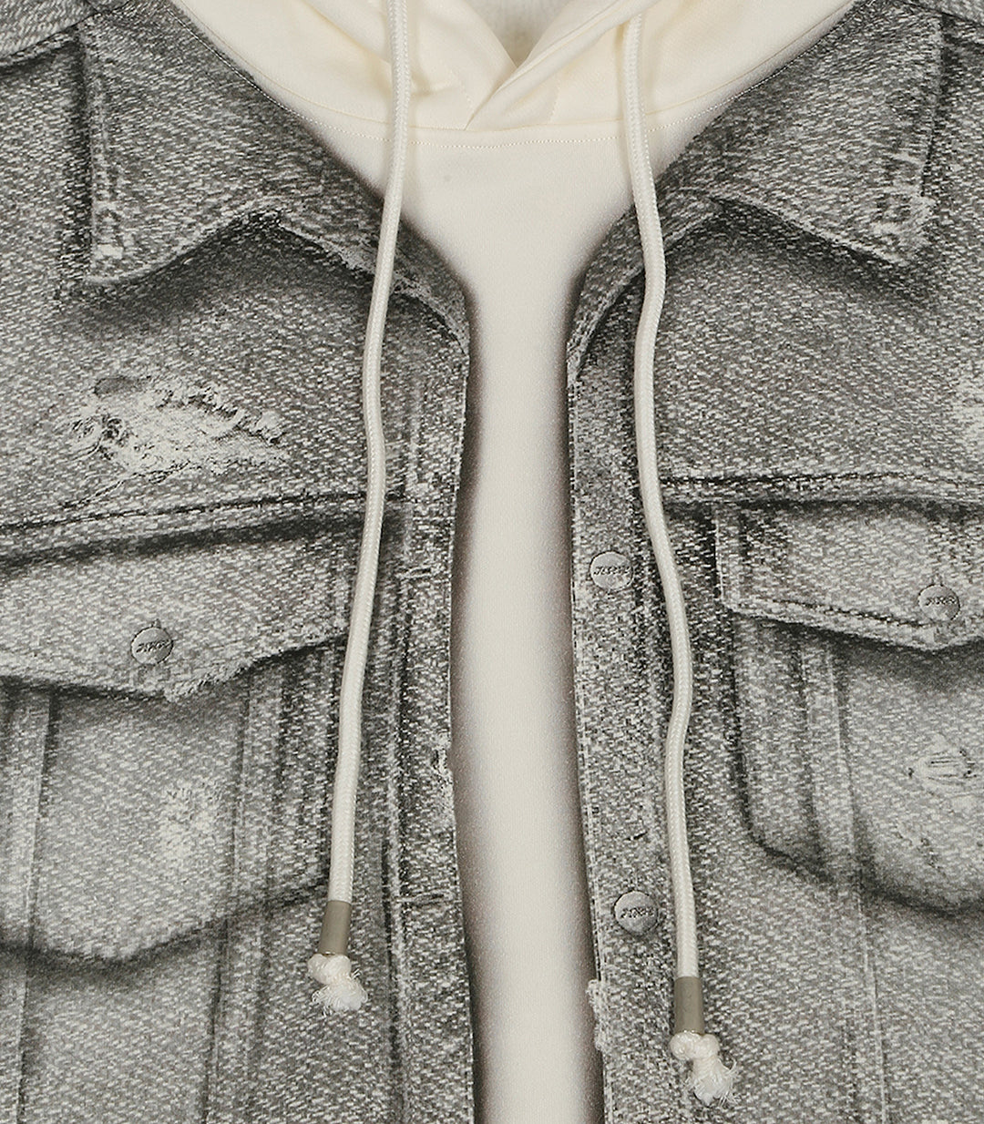 VESTED HOODIE
