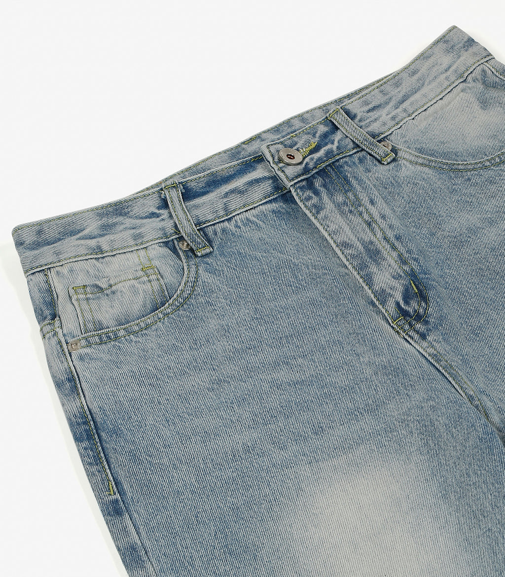 LIGHT BLUE DENIM-BOOTCUT