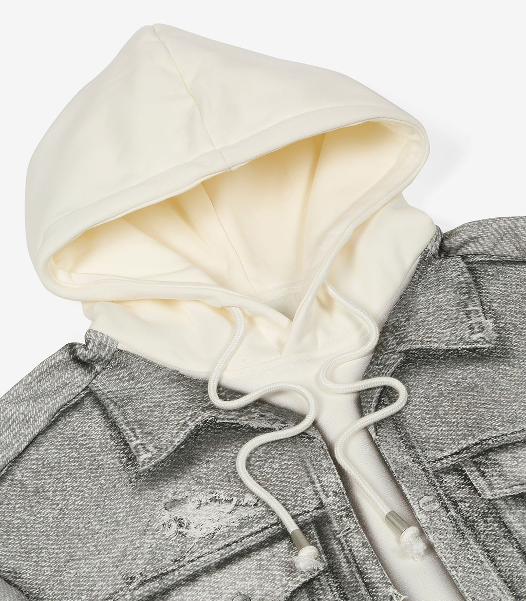 VESTED HOODIE