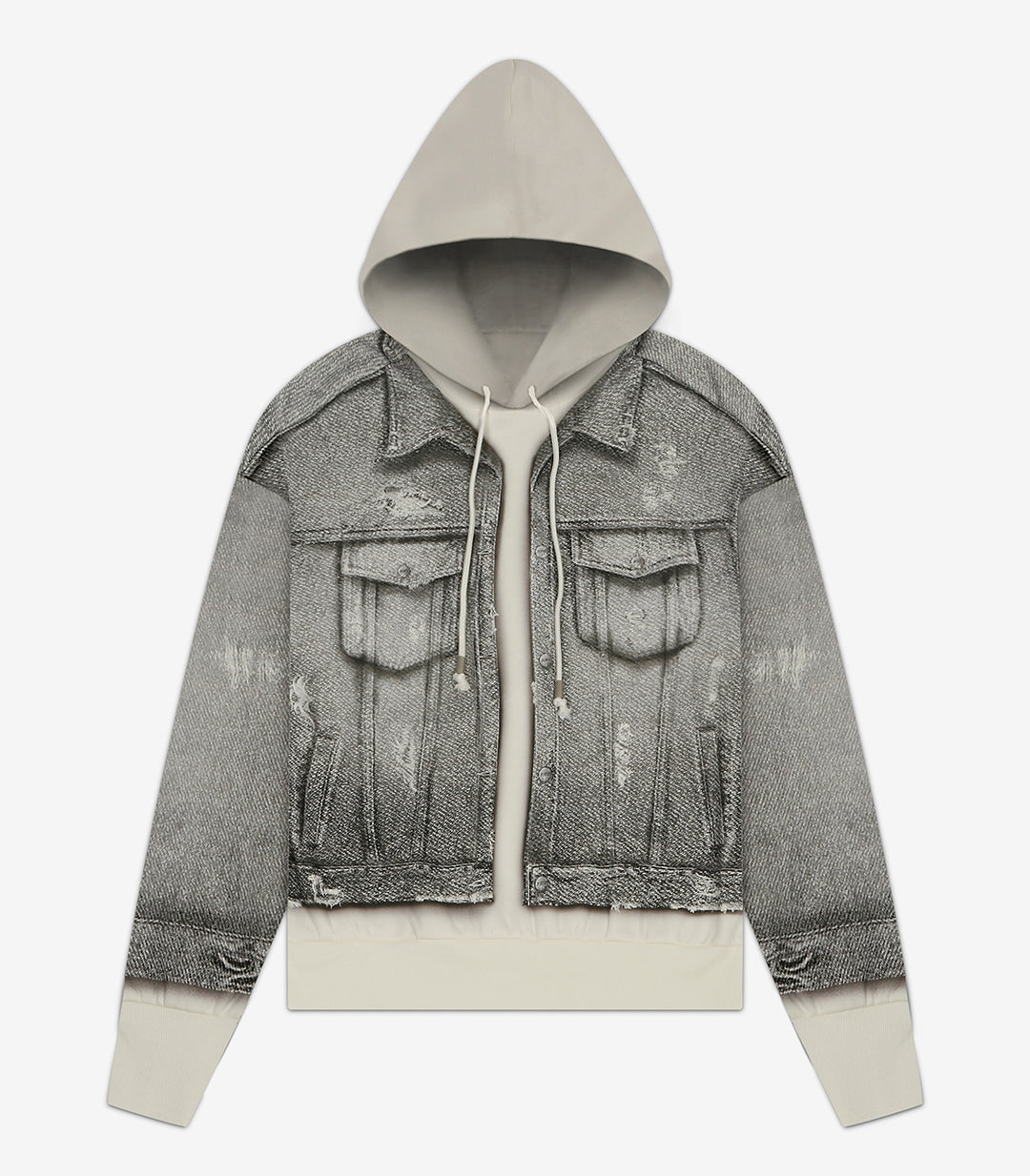 VESTED HOODIE