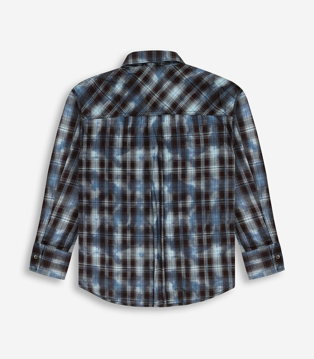 BOXY FLANNEL SHIRT