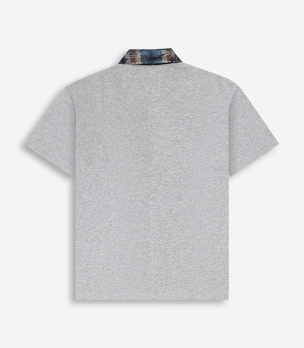 Contrast Collar T-Shirt