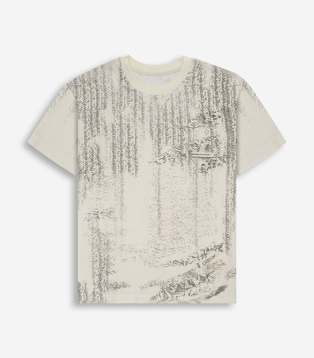 Oversized Textured T-shirt