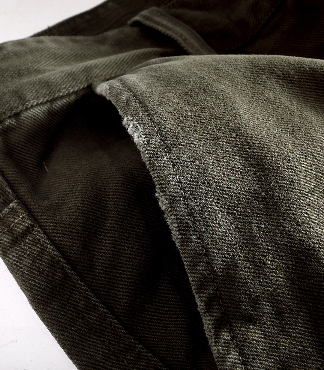 Relaxed Fit Distressed Cargo