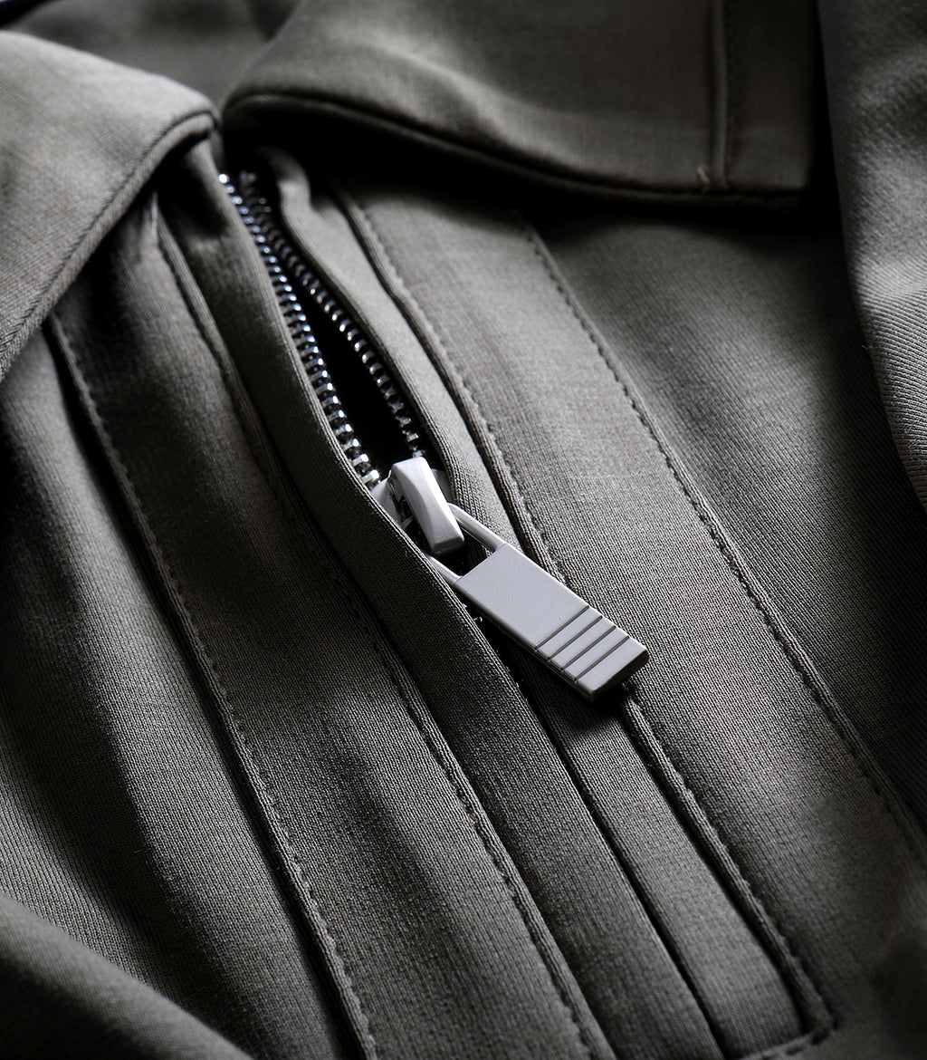 Basic Zip Up Polo