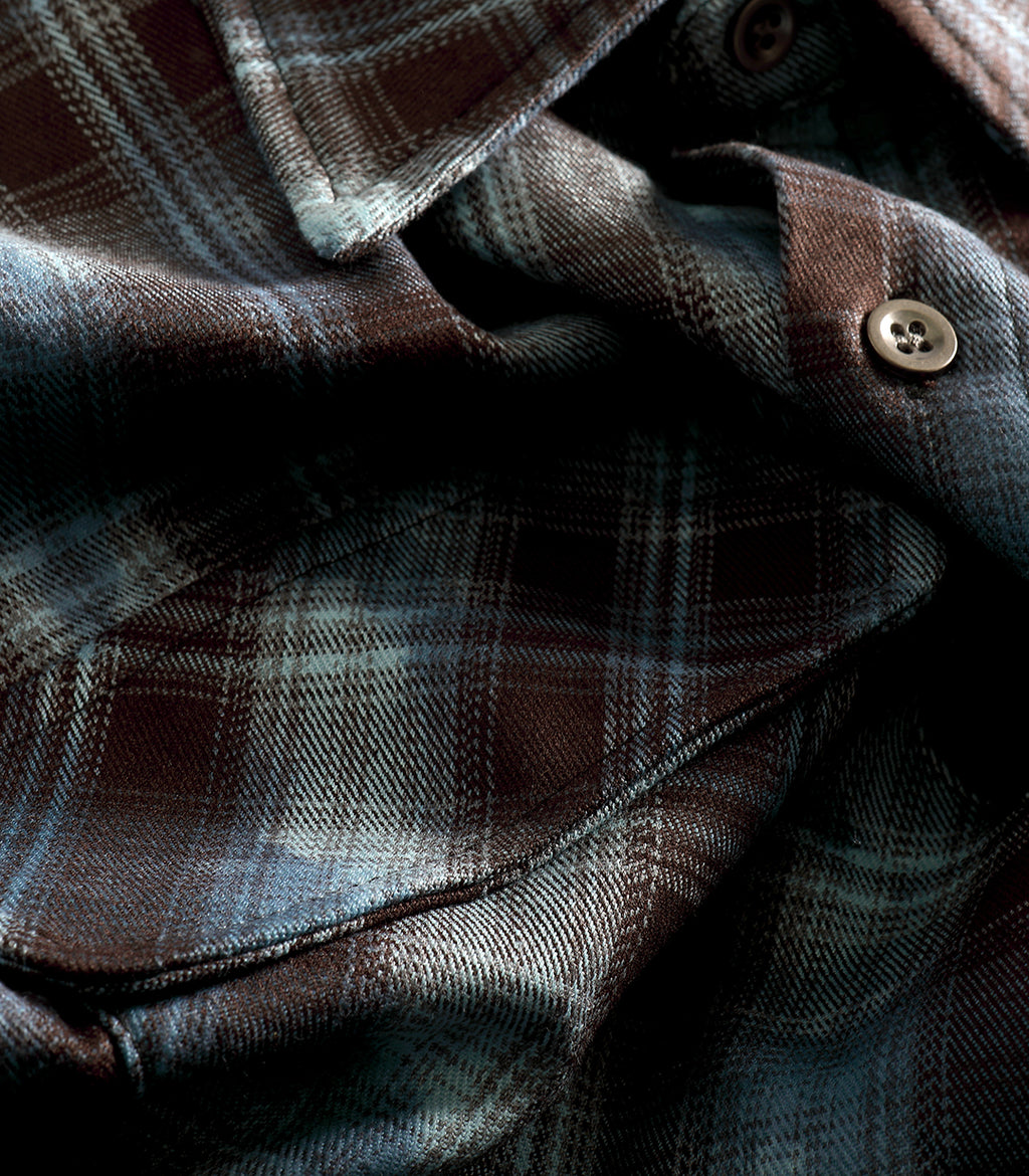 BOXY FLANNEL SHIRT