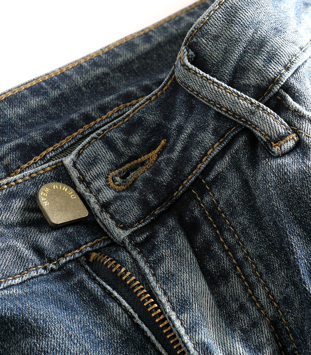 Classic Stone Wash Denim- Relaxed Fit