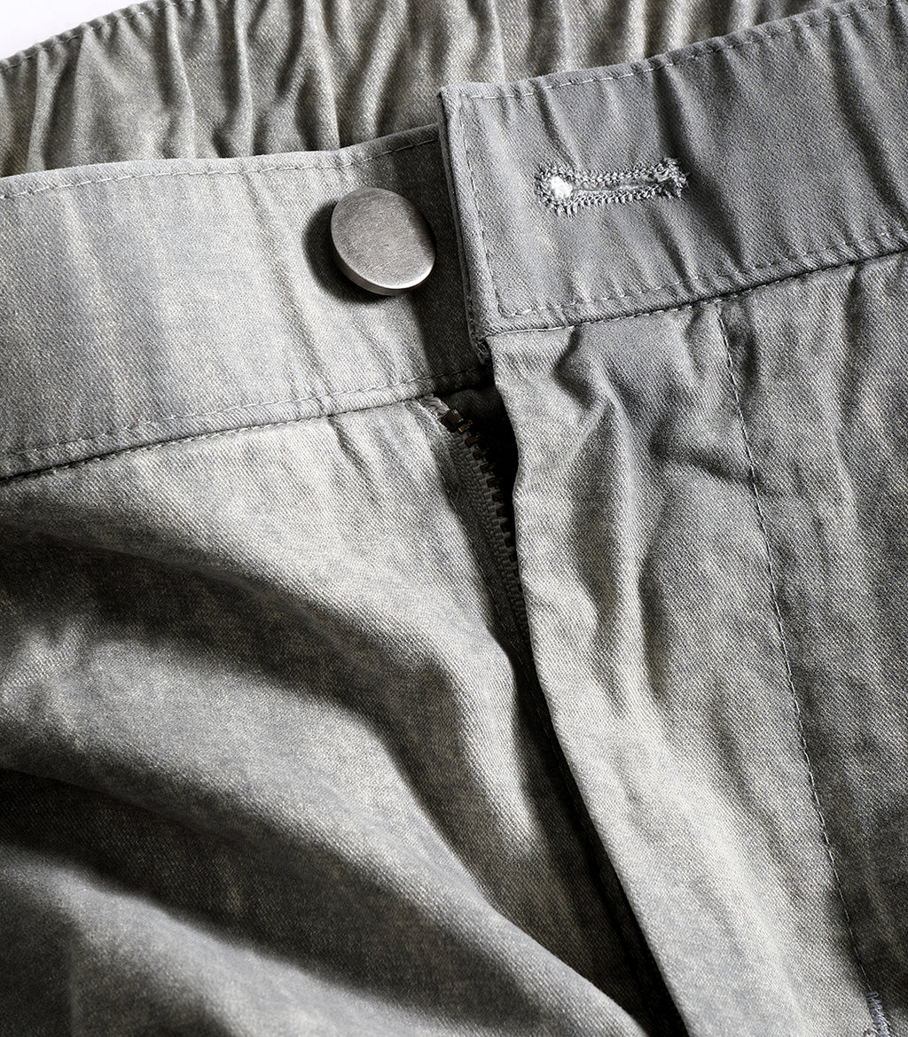 Ash Relaxed Fit Cargo - Light Grey