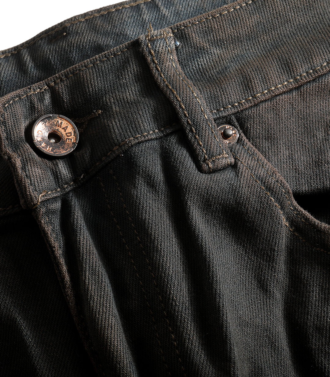 Rust Wash Denim - Straight Fit