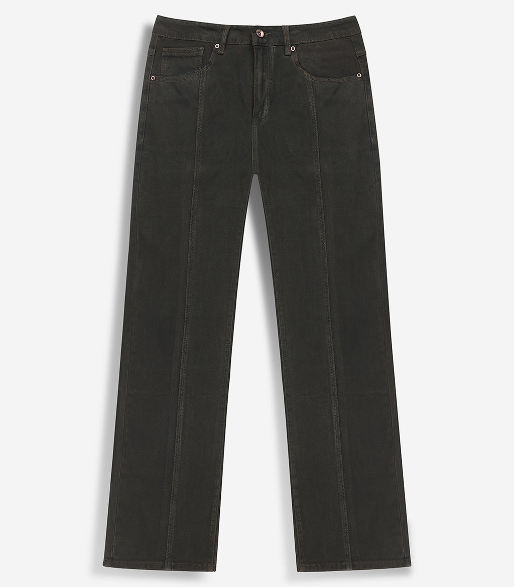 Rust Wash Denim - Straight Fit