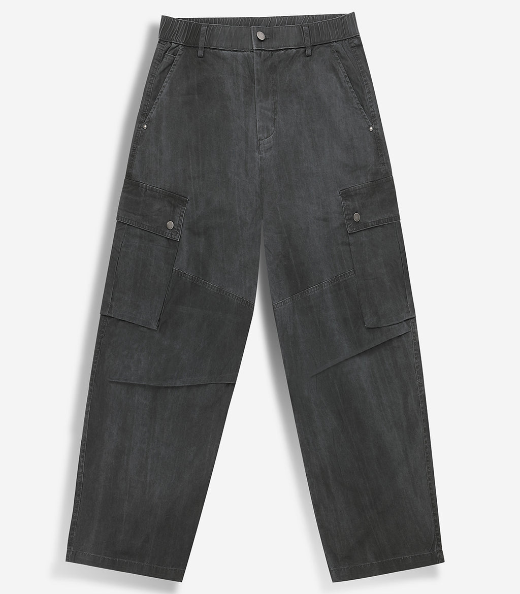 Straight Leg Cargo - Grey