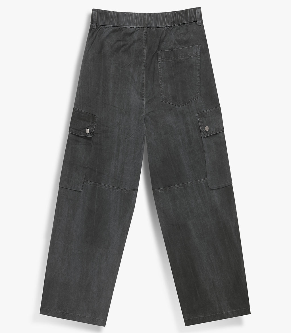Straight Leg Cargo - Grey