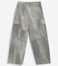 Ash Relaxed Fit Cargo - Light Grey