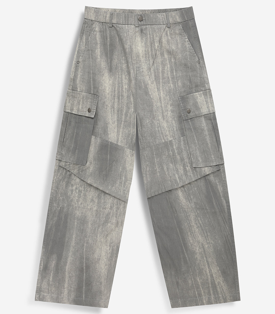 Ash Relaxed Fit Cargo - Light Grey