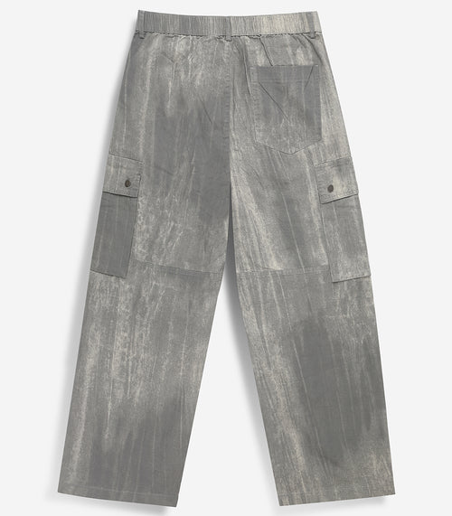 Ash Relaxed Fit Cargo - Light Grey
