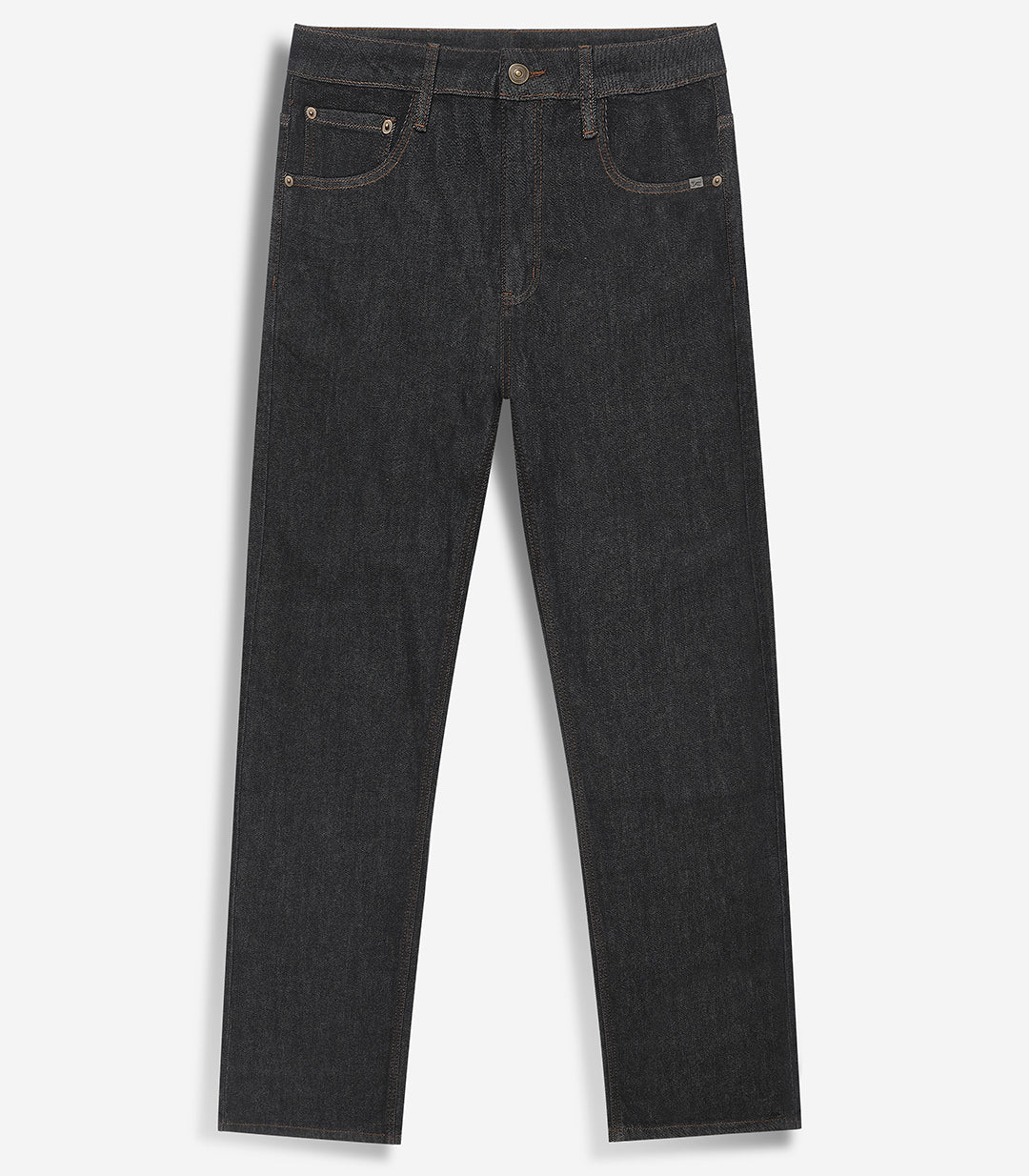 Deep Raw Wash Denim - Straight Fit