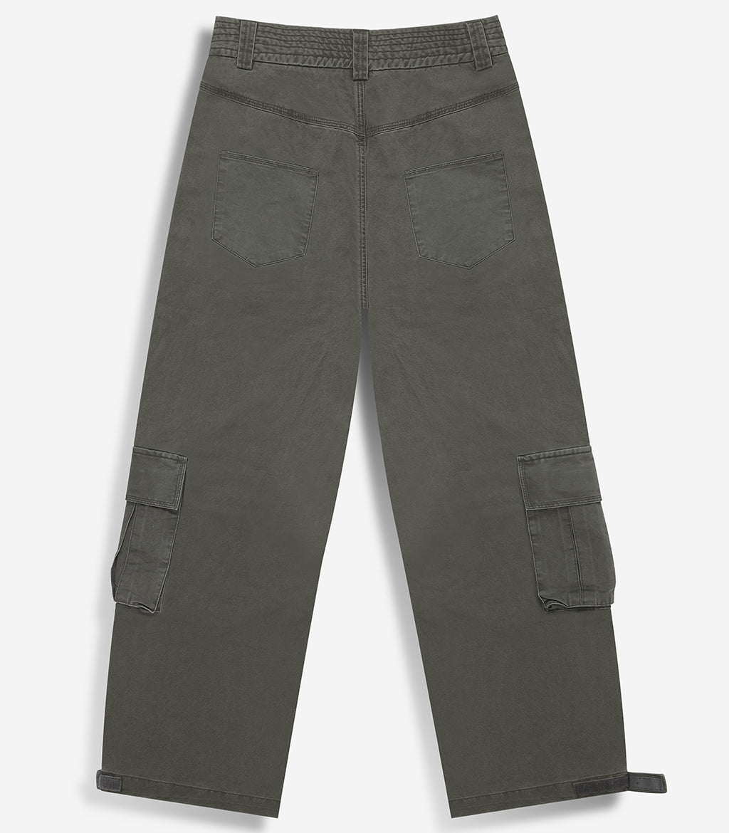 Cargo Pocket Denim Trouser