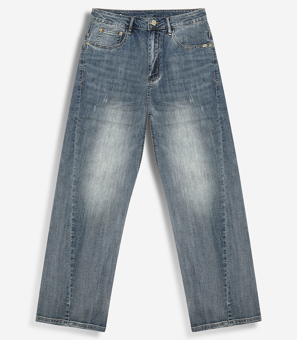 Classic Stone Wash Denim- Relaxed Fit