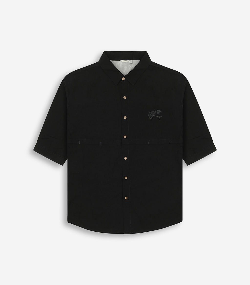 Linen Shirt Embroidered
