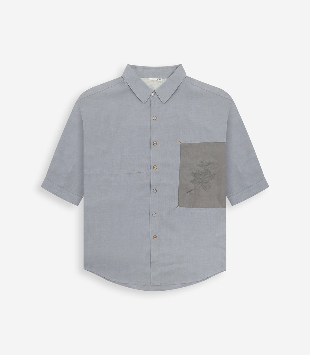 Linen Shirt Floral