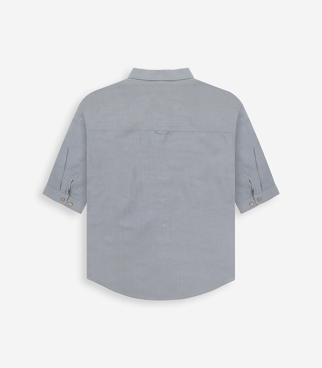 Linen Shirt Floral