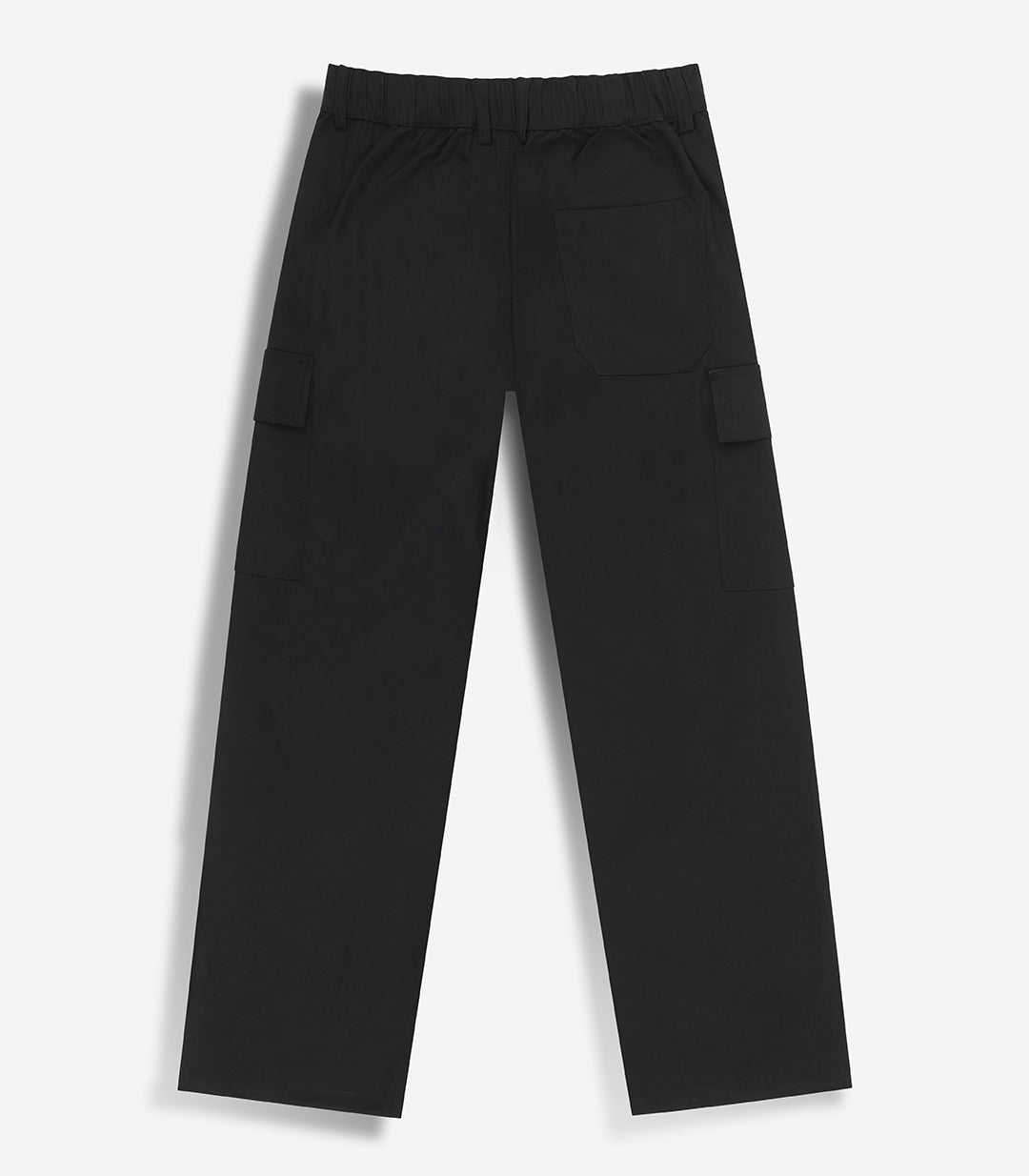Washed Wide-Leg Cargo