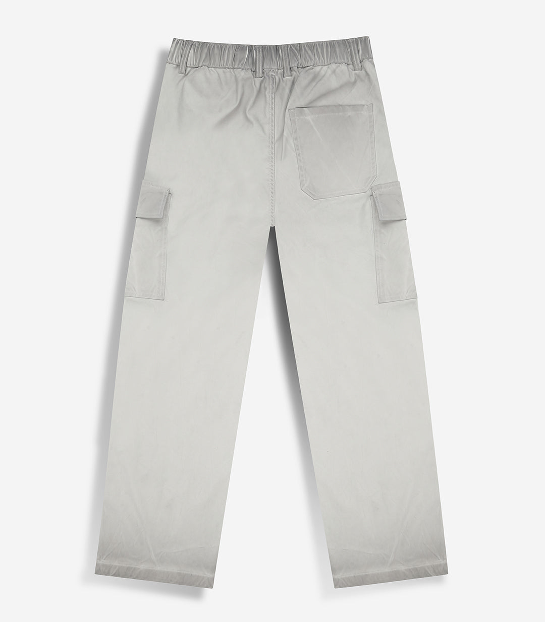 Washed Wide-Leg Cargo