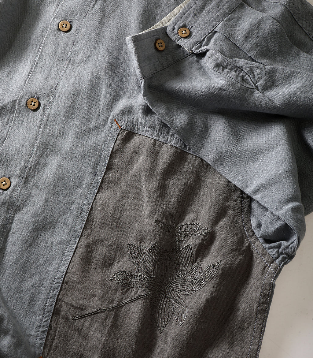 Linen Shirt Floral