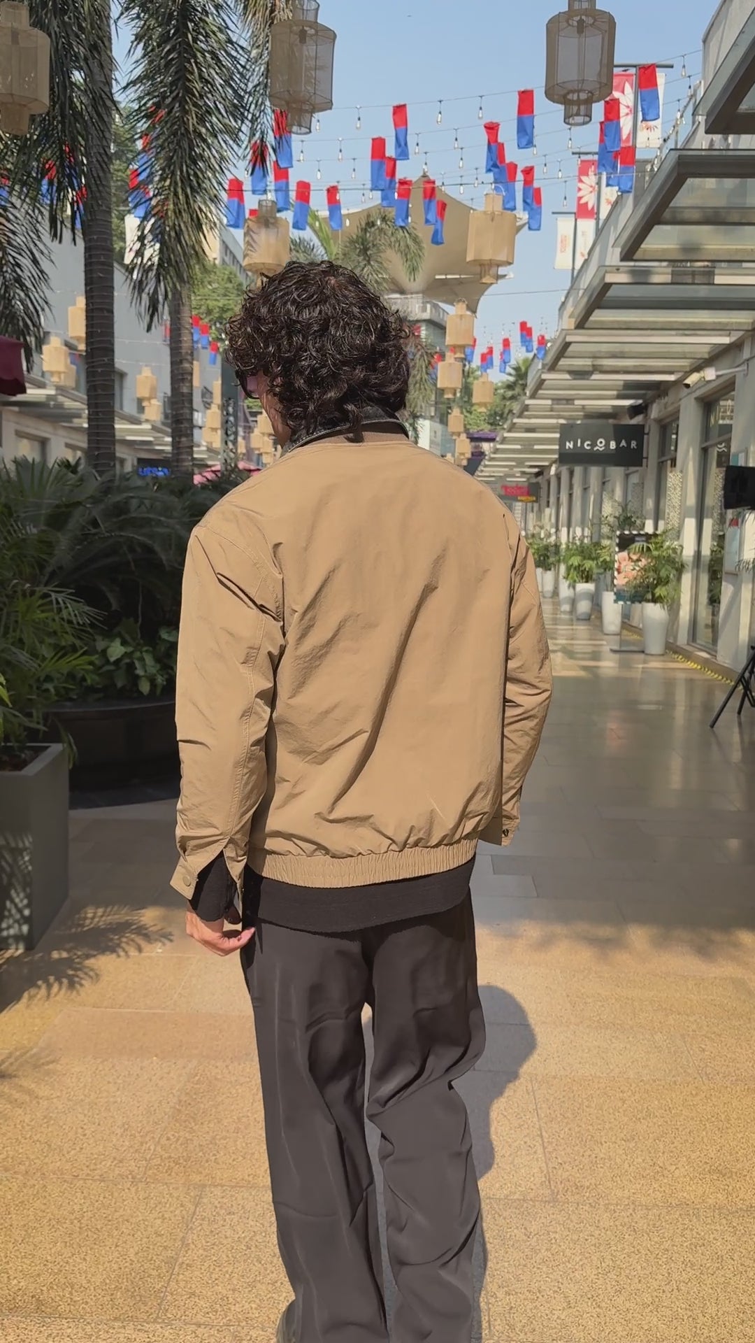 DENIM COLLAR JACKET