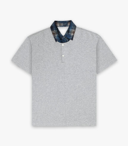 Contrast Collar T-Shirt